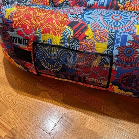 ZUMBA inflatable lounger with carry on tote. Super cute. *Make an offer! - Picture 13 of 17